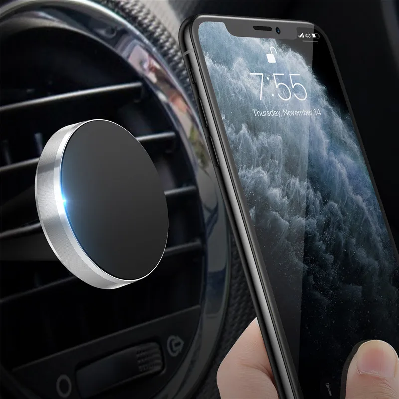 

Tkey Magnetic Car Holder For Phone Universal Holder Cell Mobile Phone Holder Stand For Car Air Vent Mount GPS Car Phone Holder