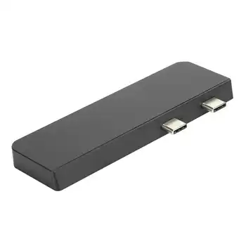 

5 In 1 Docking Station Hub Aluminum Alloy for Surface PRO X HDMI USB3.0 Type-C Interface Hot