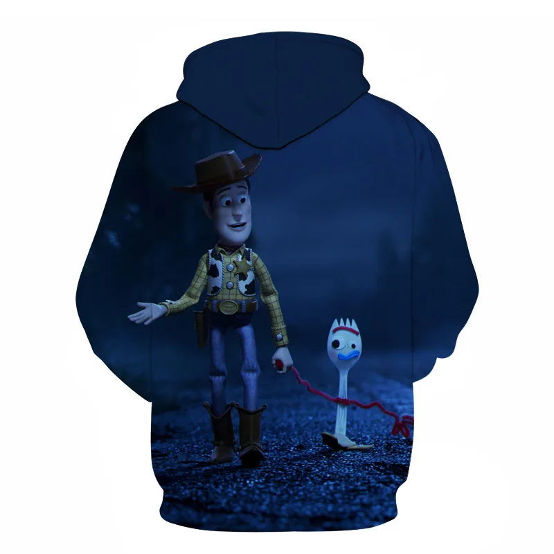 Новая Harajuku стиль мультфильм игрушка из фильма аниме история 4 3D печатных толстовки мода короткий рукав дети смешные мужчины/женщины одежда