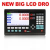 Complete 2 Axis Big LCD Digital Readout  Dro Set Kit and 2 PCS 5U Linear Glass Scale Linear Optical Ruler for Mill Lathe Machine ► Photo 2/6