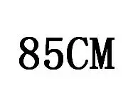 85CM Персонаж из мультфильма «специи и волк» Хоро; Косплей; волчьи уши и хвост; разная длина; ручная работа; аниме; Плюшевые реквизиты для косплея; аксессуары для хвоста - Цвет: 85CM
