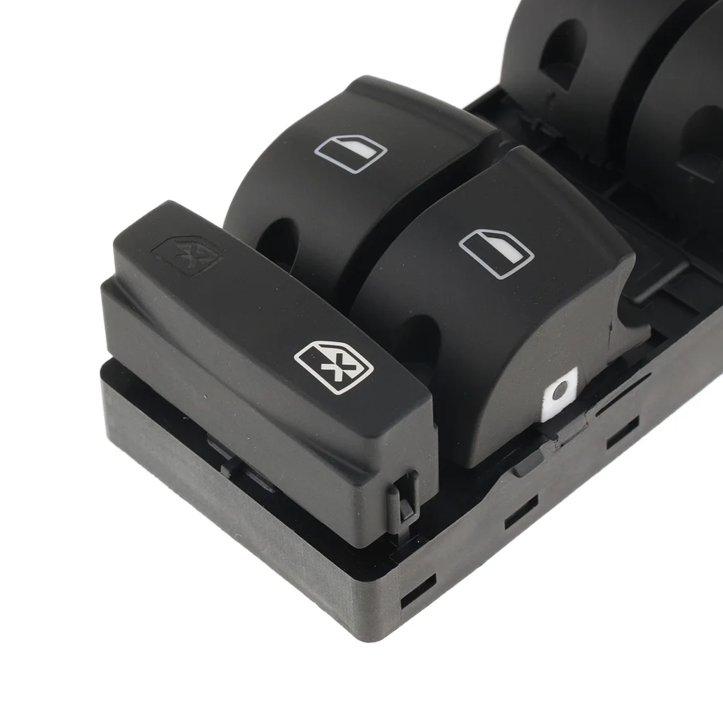 Master Power Window Switch Compatible for Audi A3 A6 S6 Q7 2005-2012 Driver Side Window Switch 4F0959851F