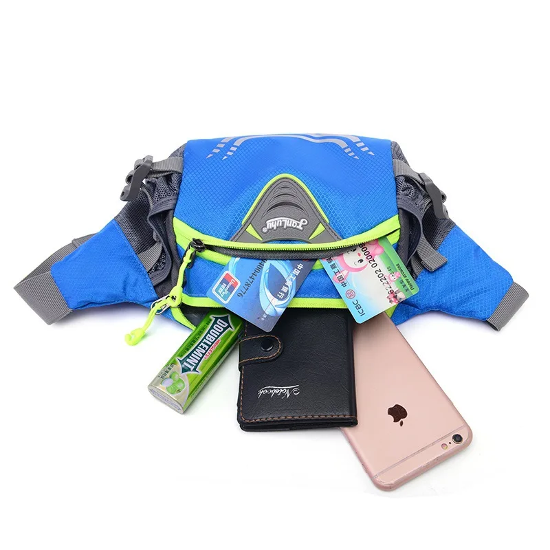 Bike running waist bag fanny pack outdoor belt kettle pouch water bottle pocket