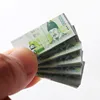 10 Bundle Mini Dollars Korean Won Banknotes Model Miniature Cash Items For Barbie House 1/6 Dollhouse Ob11 Doll Accessories Toy 3