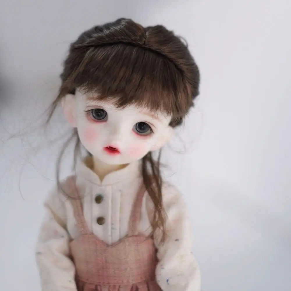 Парик для супер куклы 1/4 16 BJD парик модная мохеровая Одиночная оплетка шарнирных