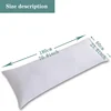 60x180cm Long Dakimakura Hugging Body Pillow Inner Insert Anime Body Pillow Core White Pillow Interior Cushion Enough Filling 4