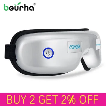 

Rechargeable Electric Vibration Eye Massager Eye Care Device Wrinkle Fatigue Relieve Vibration Massage Hot Compress Therapy