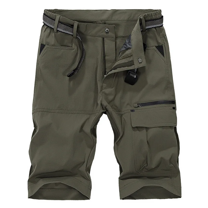 Повседневные мужские спортивные шорты для рыбалки, бадминтон, Короткие штаны для альпинизма, летние быстросохнущие мужские шорты