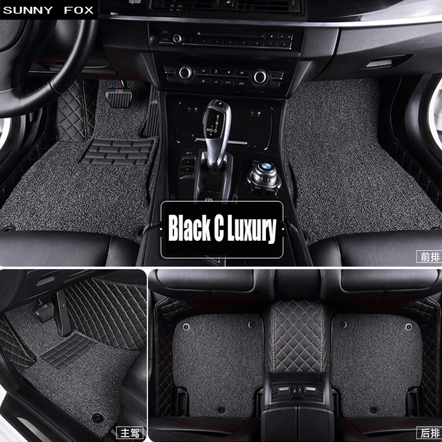 Автомобильные коврики SUNNY FOX для Audi A6 C5 C6 C7 A4 B6 B7 B8 Allroad Avant foot case Высокое качество противоскользящие автомобильные стильные вкладыши