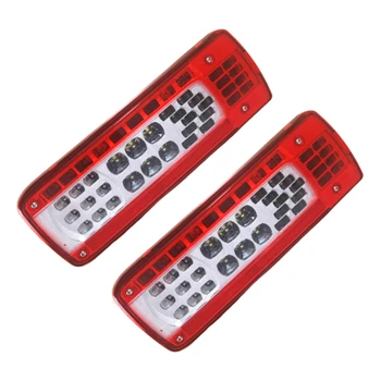 

2Pcs 24V Tail Lights For Volvo FH 460 For FMX 500 Heavy Truck Reverse Bake Turn Stop Signal Tail Light Assembly Right Left