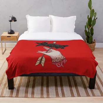 

Three Times Unlucky Blanket Wool Flannel Plush Blanket Bedspread For office Sherpa Blanket Couch Quilt Cover Travel
