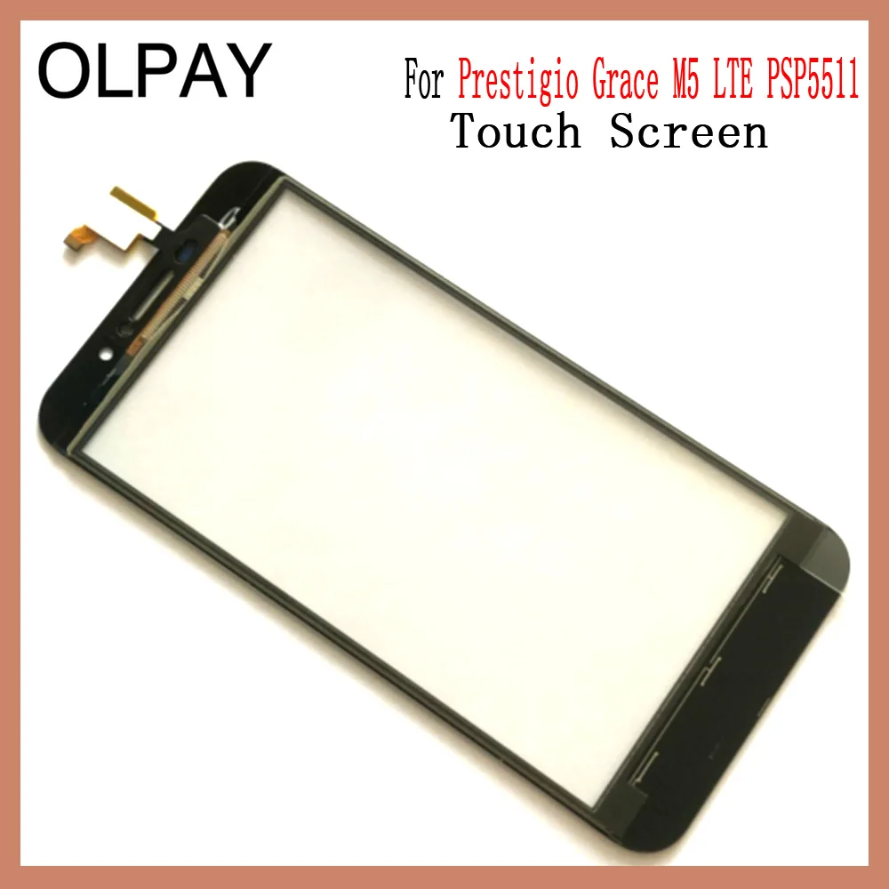 OLPYA 5,0 ''сенсорный экран для Prestigio Grace M5 LTE PSP5511 DUO сенсорный экран стекло дигитайзер панель объектив сенсор стекло запчасти