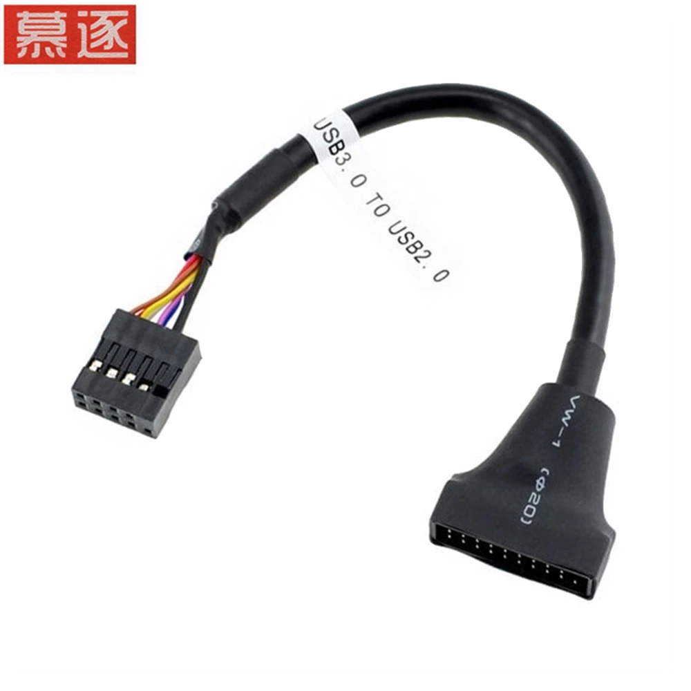 

1/2/5 шт./компл. USB 3,0 20 Pin папа к USB 2,0 9 Pin Материнская плата Женский Кабель USB конвертер адаптер для cd-rom/флоппи-накопителя