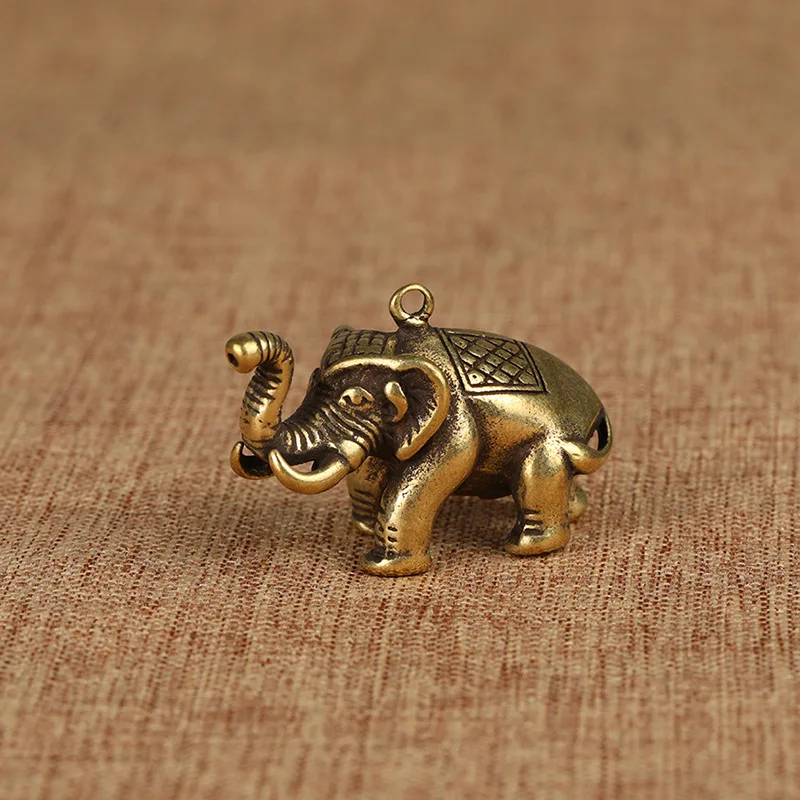 elephant key pendant brass (7)
