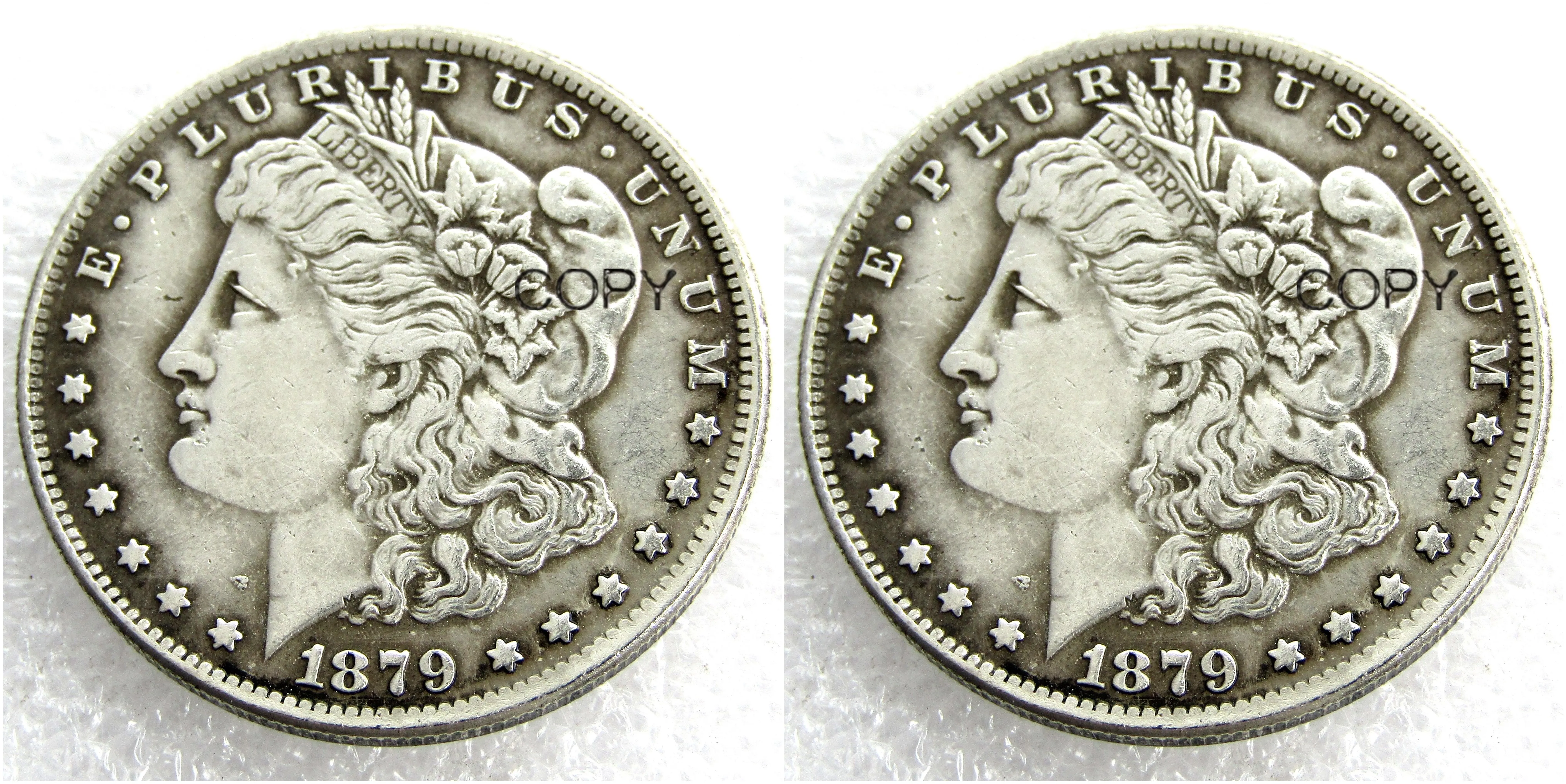 Hobo Nickel two face USA Morgan and Peace Dollar SOUVENIR COIN FREE SHIPPING