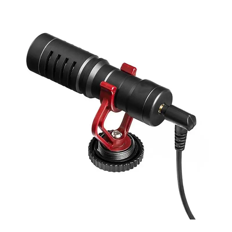Запись видео микрофон для DSLR камеры смартфон Gimbal Youtube Android DSLR Osmo Vlogging карман для iPhone Mic S0Y4