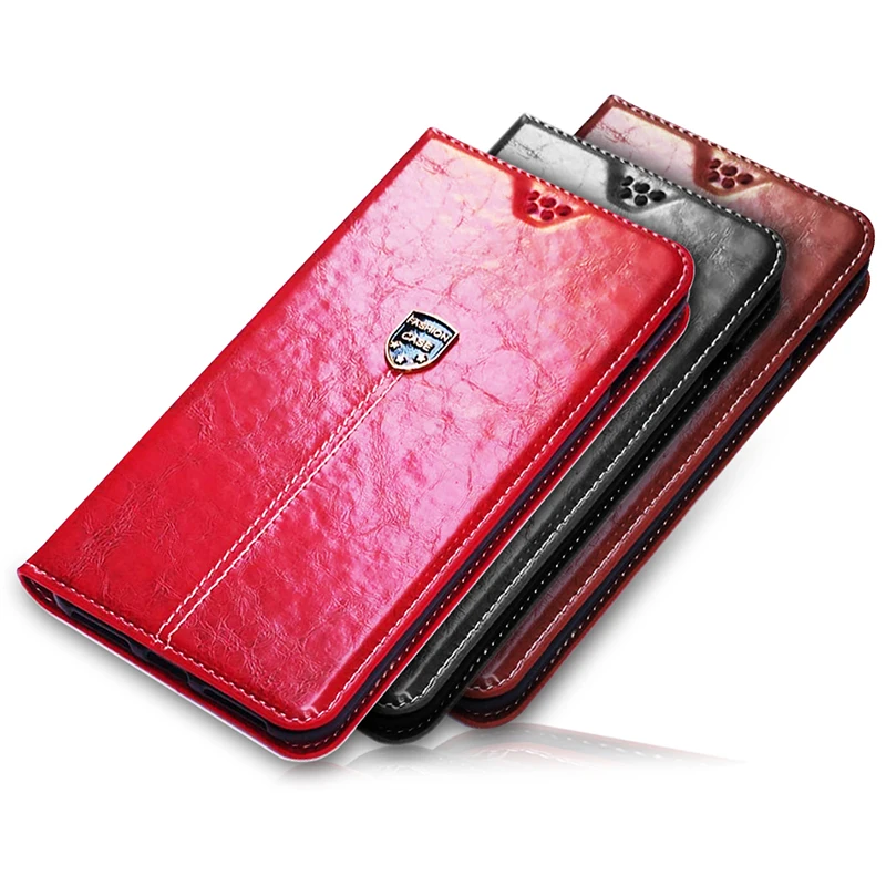 Luxury Leather Flip Cover For Sharp Aquos S2 Protective Case For Sharp C10 FS8010 Protective Phone Cover mobile Bag & Cases