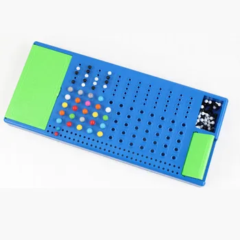 

Kids Maths Toy Family Funny Puzzle Counting Beads Game Code Breaking Toy Mastermind Intelligence Game Parent-child Interactive