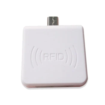 

125KHz Mini RFID Reader Mobile Phone EM4100 TK4100 ID Card Reader mirco usb Interface Support Android System