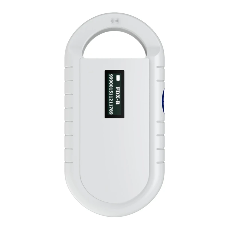 

AMS-Iso 11785/84 Fdx-B Pet Microchip Scanner Animali Rfid Tag Reader Dog Reader Low Frequency Handheld Rfid Reader With Animal C
