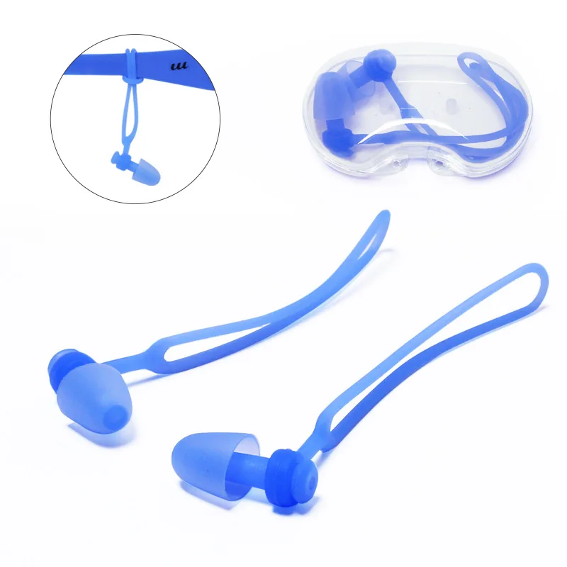 

Universal Soft Silicone Swimming Ear Plugs Earplugs Pool Accessories Water Sports Swim Ear Plug Soft Silicone Swim Dive Supplies