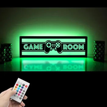 

Computer Game Light Box Creative PC Game Night Light LED Lamp Home Atmosphere Light PC Game Room Decoration