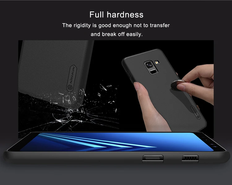 NILLKIN для samsung A8 чехол Супер матовый защитный жесткий чехол для задней крышки для samsung Galaxy A8