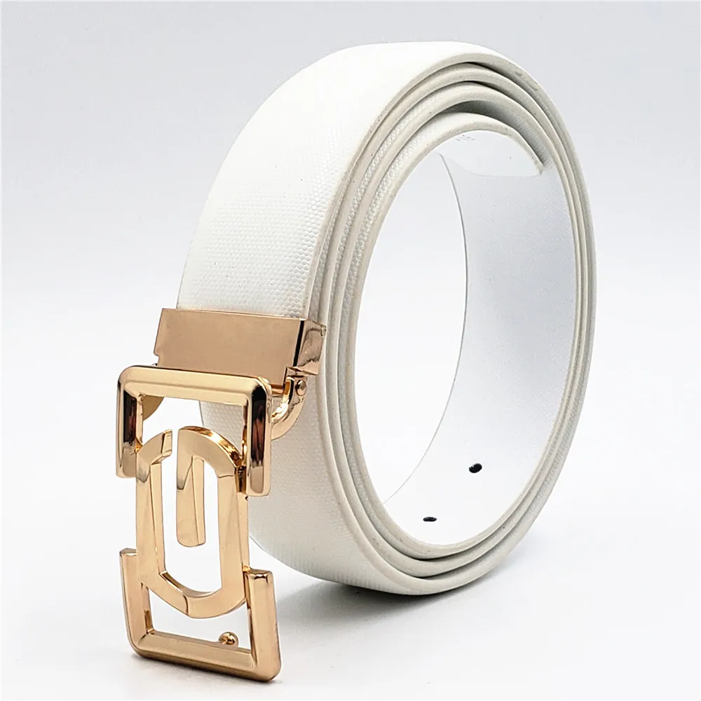 50PCS Trending Men's Belt Men's Casual Genuine Leather Belt Fashion G Buckle Strap Luxury Brand Men and Women Designer Belts