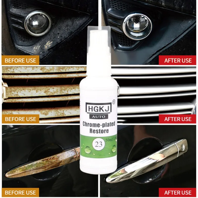Car Logo Rust Metal Bright Strip Decorative Cleaning Brightener Renovation Chrome Plating Retreading Tools | Автомобили и