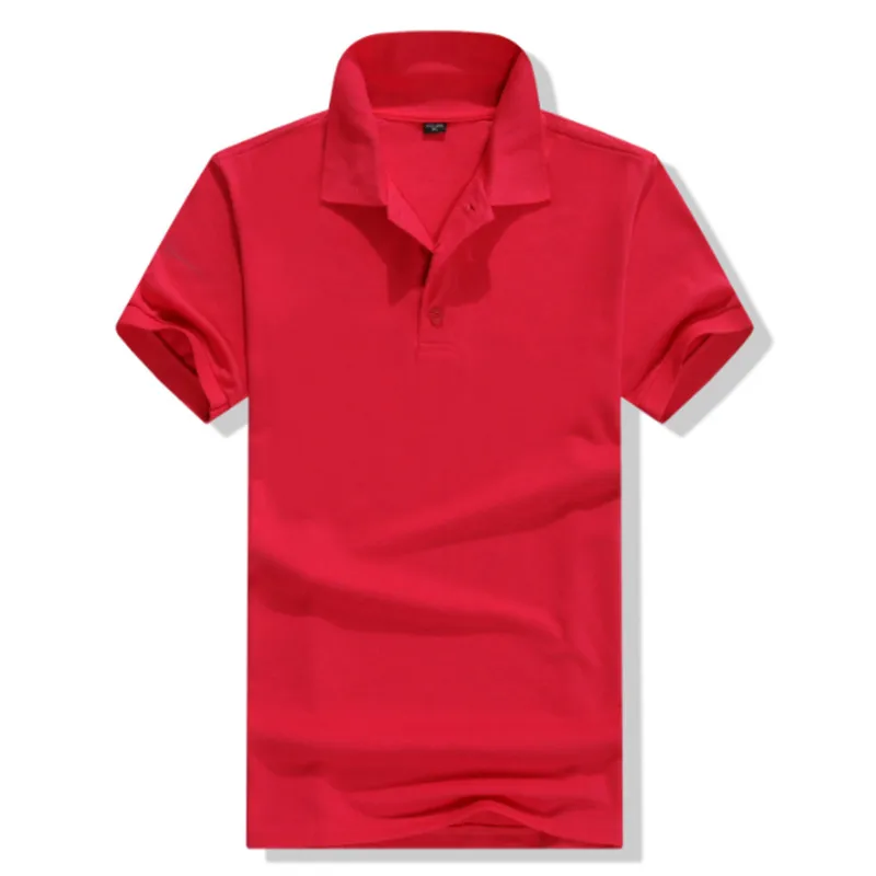 12 цветов, Camisa Polo, Ральф, мужская рубашка, Мужская модная рубашка поло, мужская рубашка, высокое качество, розничная, Camisa Polo Mascu S-3XL - Цвет: red