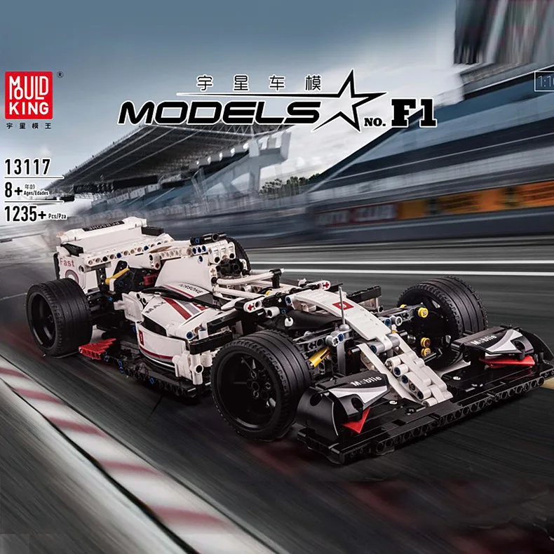 MOULD KING 13117 F1 Racing Car