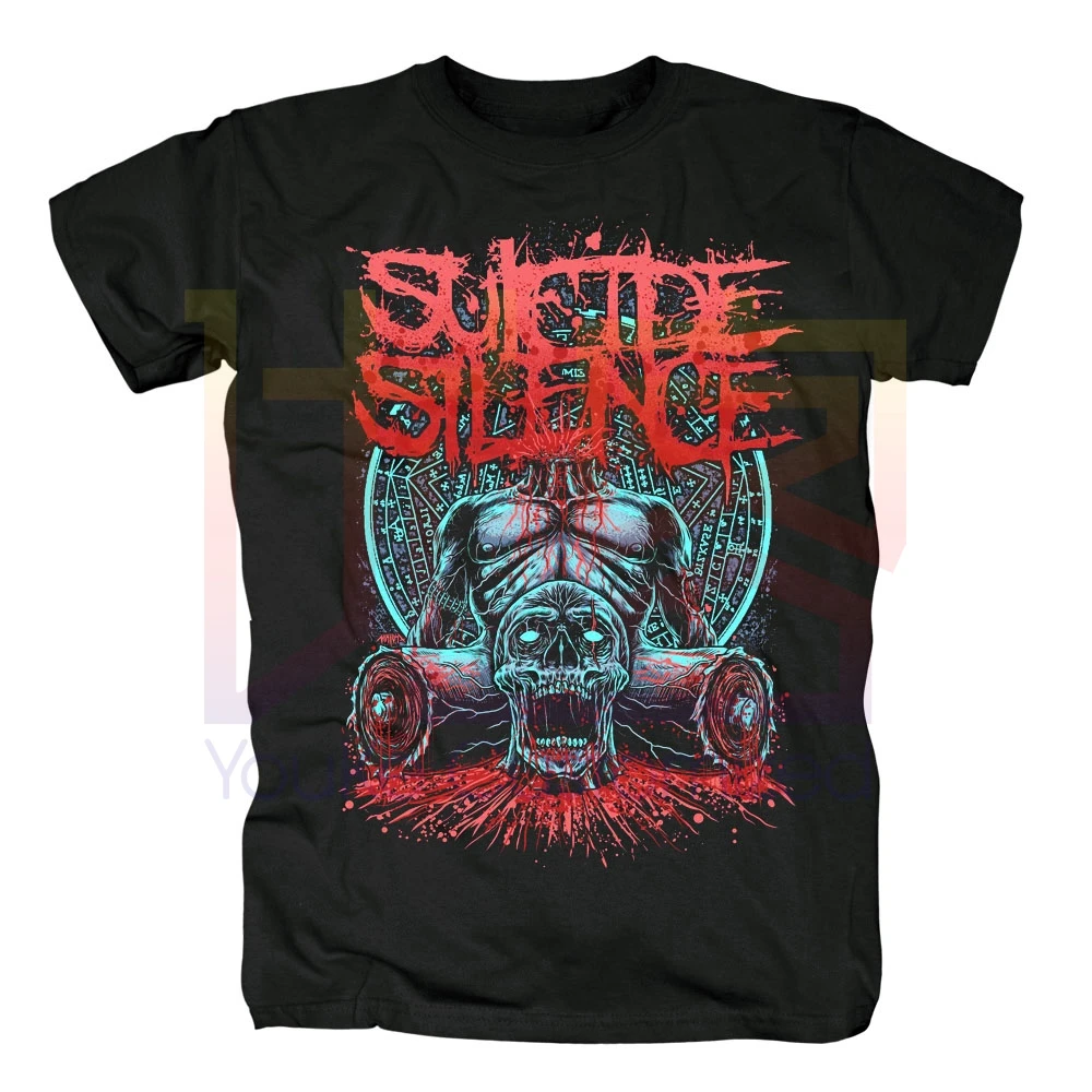 SUICIDE SILENCE Mitch Lucker Dead core металлическая атомная тяжелая рок музыка популярная черная