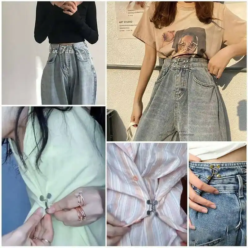 nail free removable waist buckle