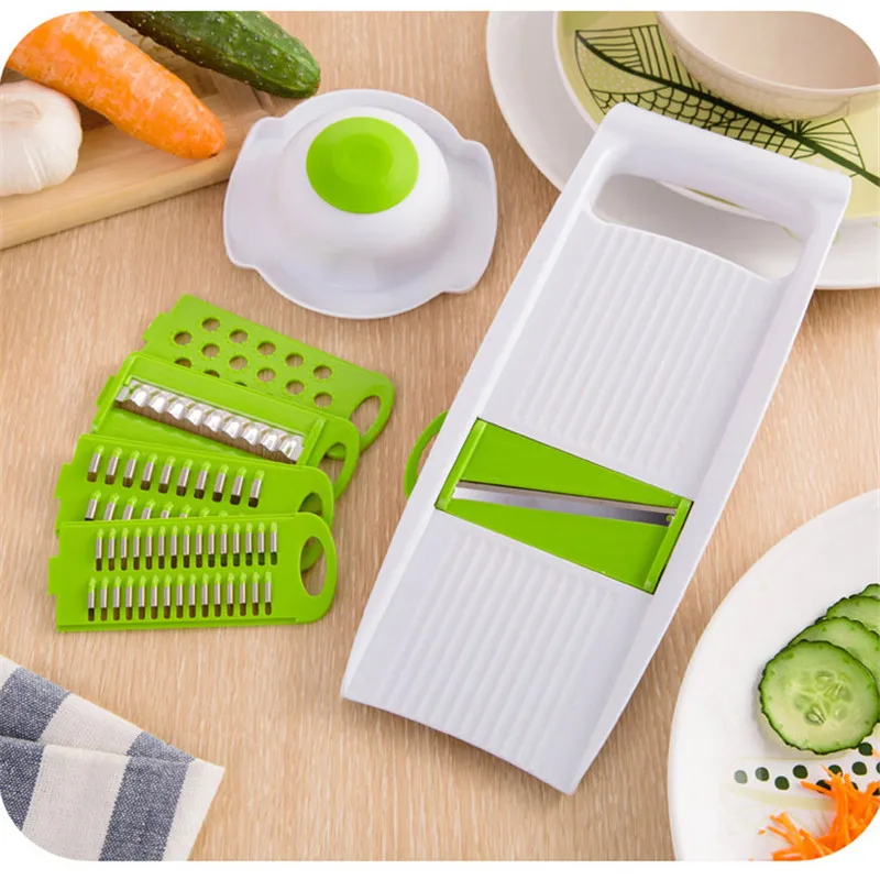 Мандолин резак для овощей с лезвием из нержавеющей стали руководство Картофелечистка морковь терка для сыра Dicer Кухонный инструмент