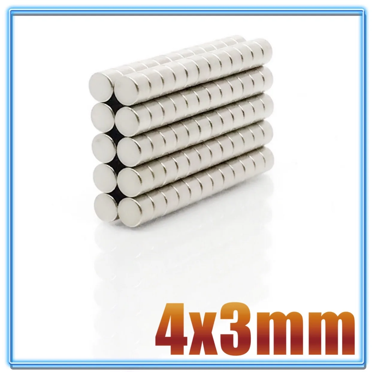 50~1000pcs 4x3 mm Small Round Powerful Magnets 4mmx3mm Sheet Neodymium Magnet disc 4x3mm Permanent NdFeB Strong Magnet 4*3 mm