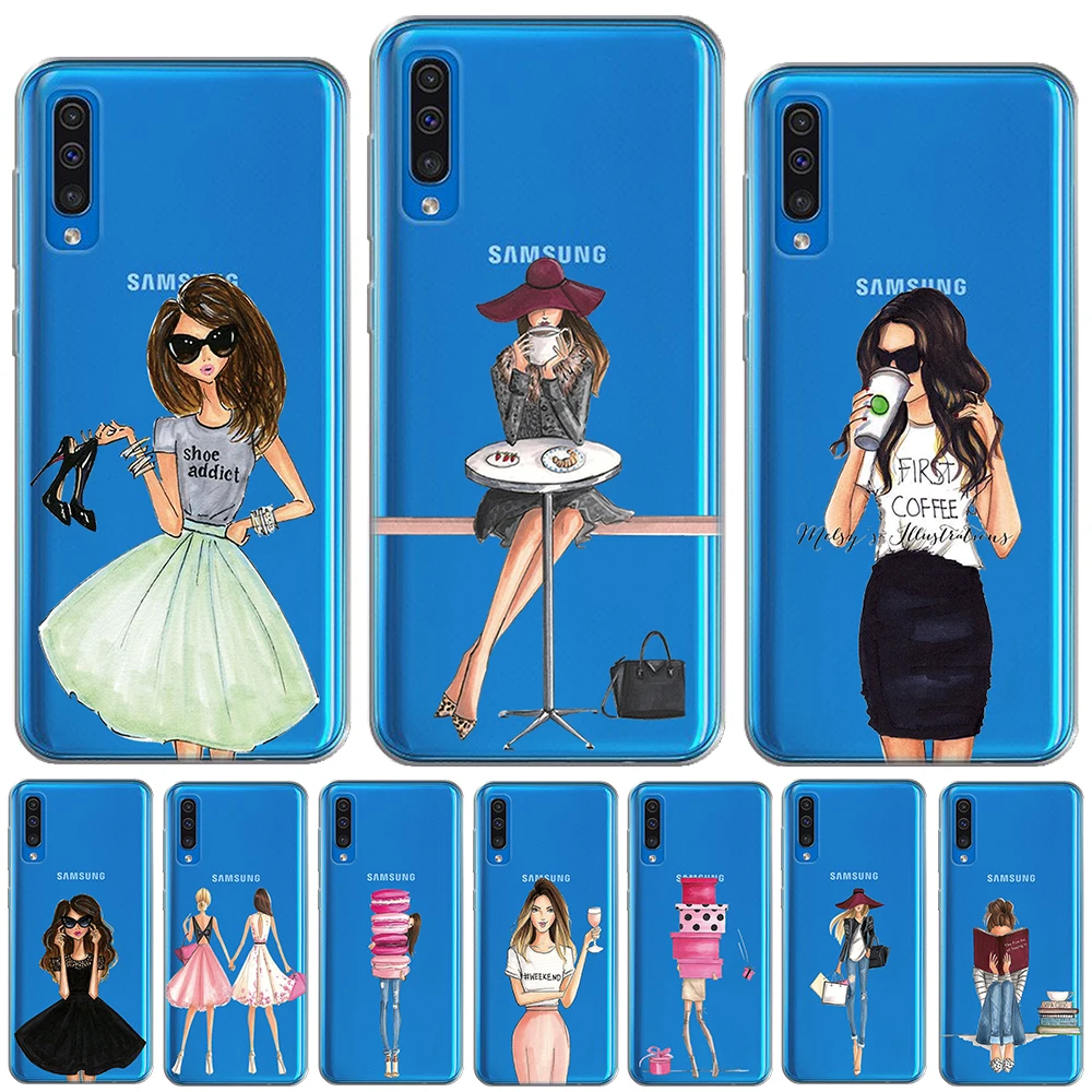 Чехол для Samsung Galaxy A6 A8 Plus A7 2018 A750 A10 A20 A30 A40 A50 A60 A70 A80 A90 | Мобильные телефоны и