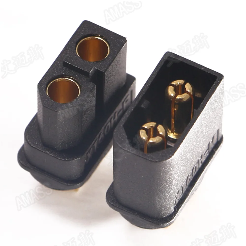 10 Pairs Amass XT60+ XT60H Bullet Connectors Male Female Power Plugs Power RC LV Lipo Battery Motor 3D printer 23