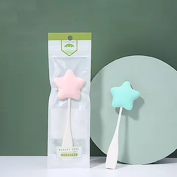 

2PCS Beauty Patting Sponge Make-up Sponge Puffs Portable Powder Puff Cosmetic Patting Water Rod for Home Store (Random Color)