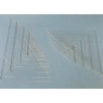 

Carbon Domingo Ferrer, 30 °/60 °, length 15 cm, acrylic, scale 13 cm Proz