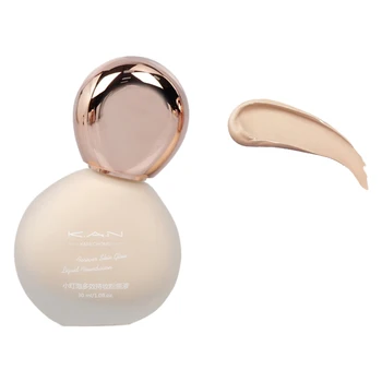 

30ml Oil Control Invisible Pore Nude Makeup Long Wear Matte Base Concealer Cream Face Foundation Waterproof Cosmetics Light Feel