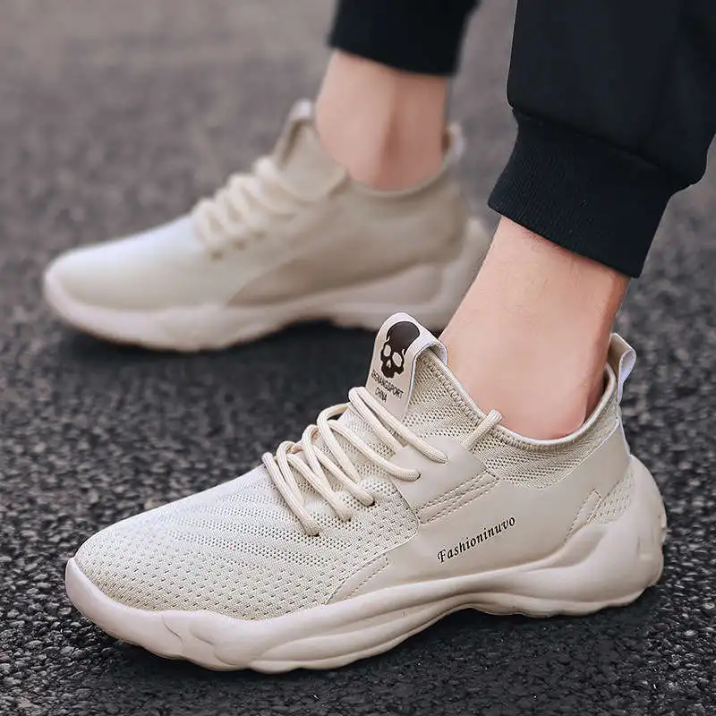 

The store manager recommends the personality of the bottom of the bottom of the coconut shoes male flying woven mesh sports shoe