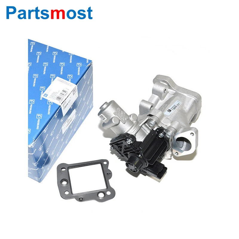 EGR Valve for Land Rover Freelander LR2 RR Evoque Discovery Sport 2.2L Diesel Exhaust Gas Recirculation Valve W/ Gasket LR000997