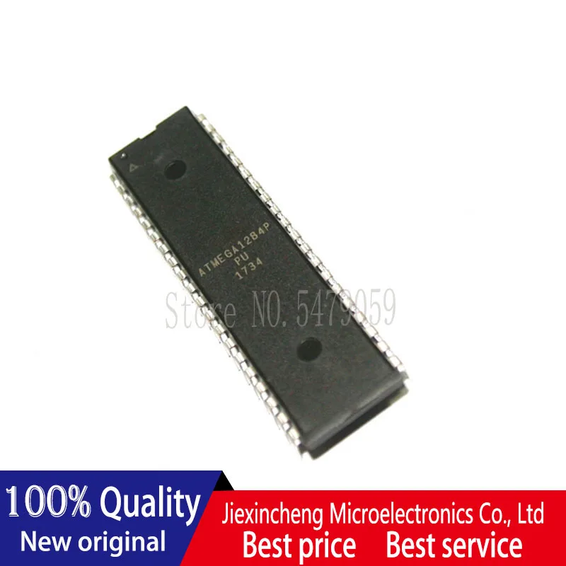 ATMEGA1284P IC MCU 8 бит 128 Кб FLASH DIP40 новый оригинальный|Запасные части| |