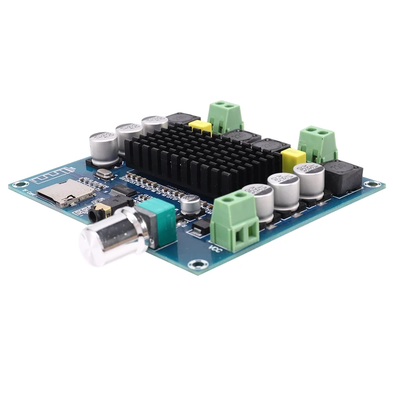 XH A105 Bluetooth 5 0 TDA7498 беспроводной цифровой усилитель мощности стерео o плата 2X100W AMP