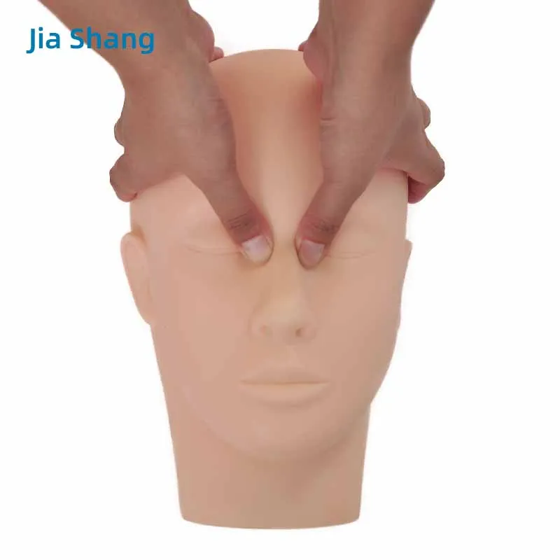 

Mannequin Head Flat Eye Facial Eyelash Extension Practice Cosmetic Model Professional Training Heads Makeup Tool