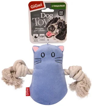 

GIGWI toy for dogs GiGwi Cat with squeaker 15 cm