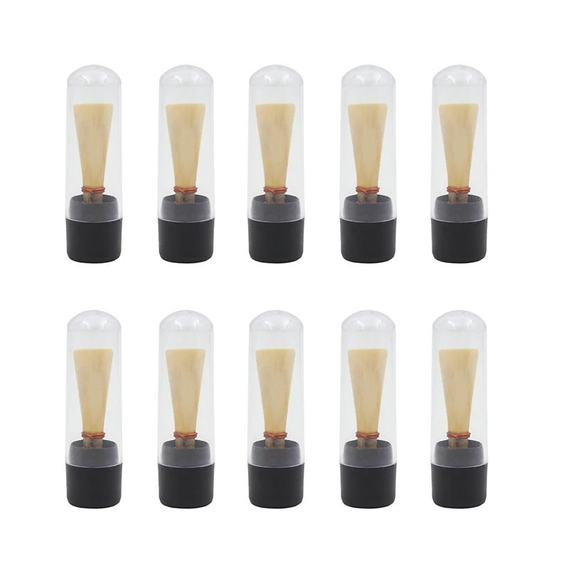 10 Pcs Bassoon Reeds Whistle Natural Reed Wind Musical Instrument Accessories | Спорт и развлечения