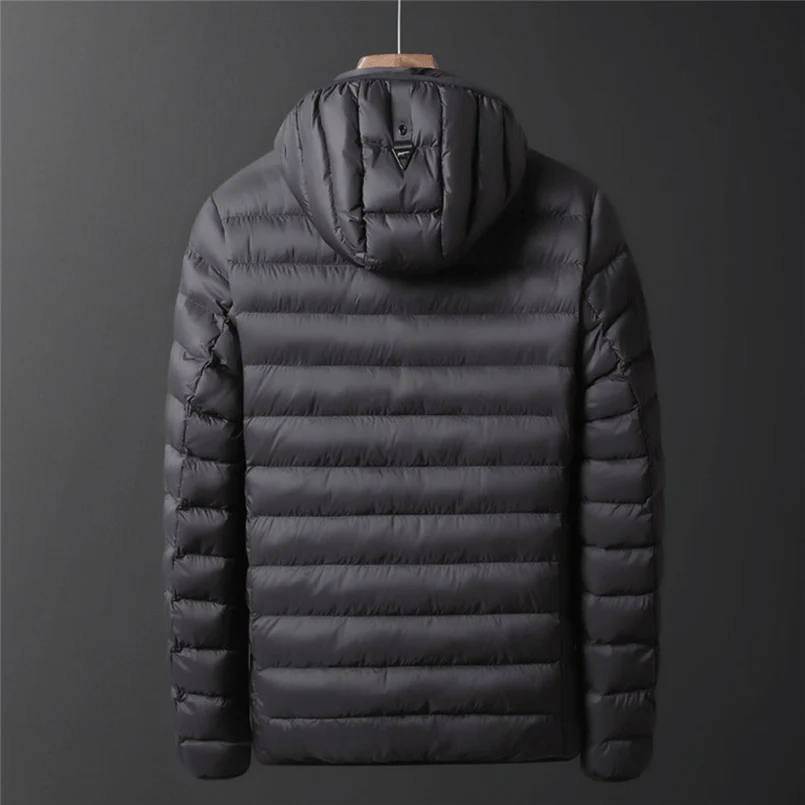 Unisex warm jacket winter plus velvet USB rechargeable heating jacket jacket hooded heating vest winter warm homme hiver 30N21 (4)