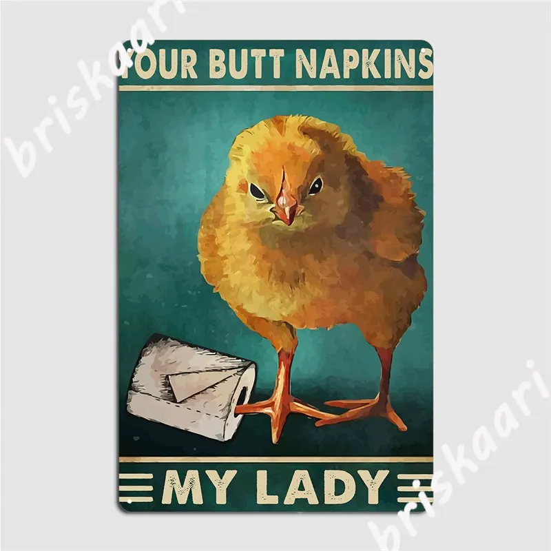 

Салфетки My Lady с вашими ягодицами, металлический знак, клубный бар, Забавный Настенный декор, оловянные знаки, плакаты