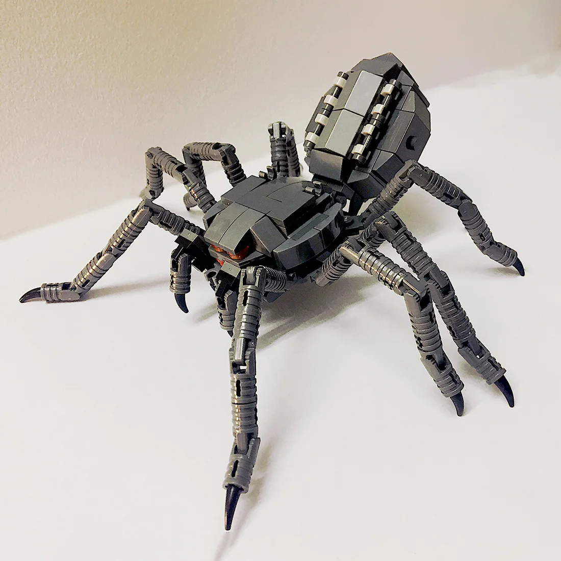 

181Pcs STEM MOC Bionic Animal Mecha Spider Model Small Particle Building Blocks Educational Toy Set